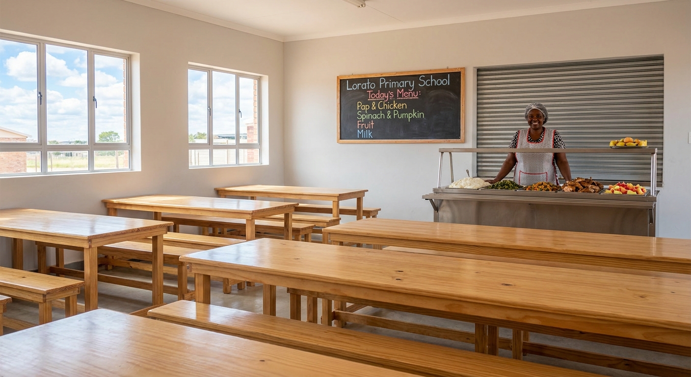 School dining hall