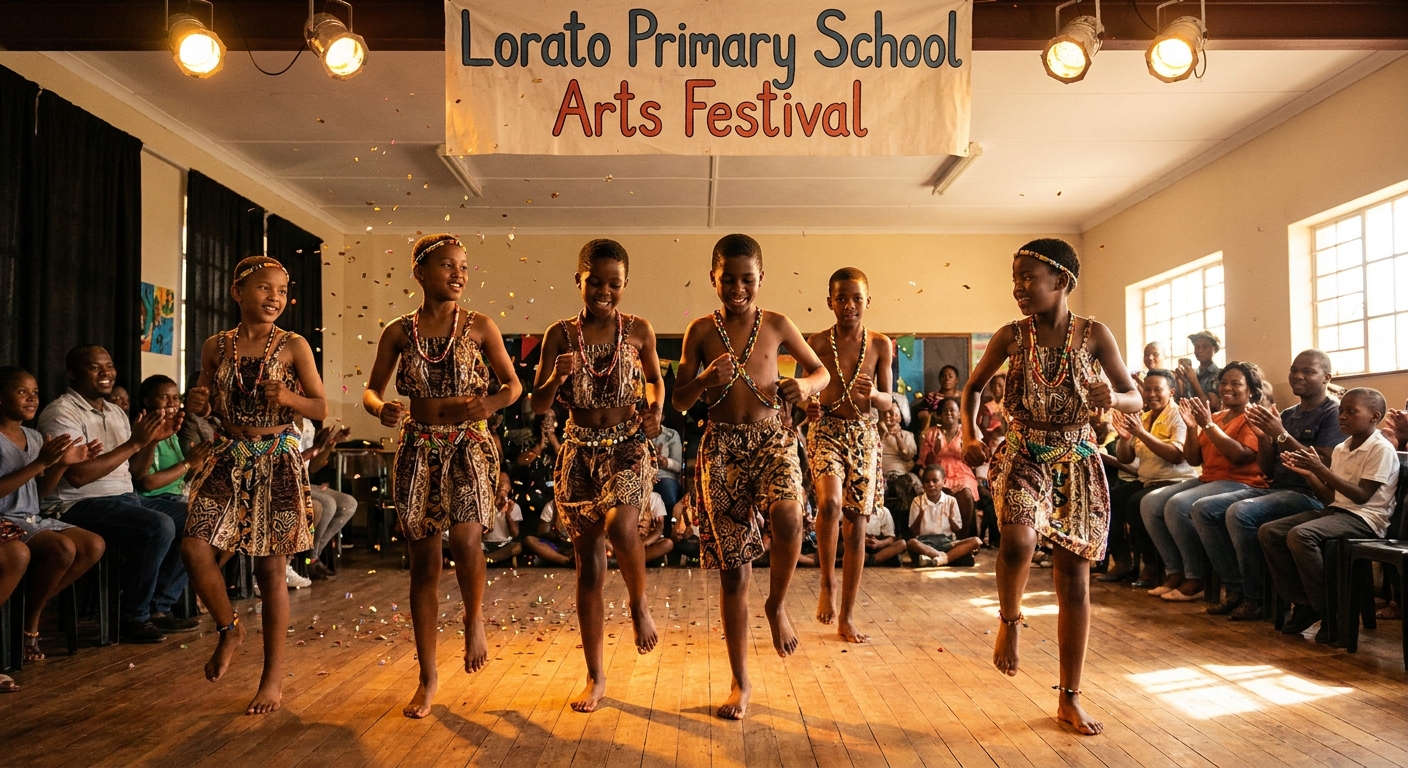Arts festival stage