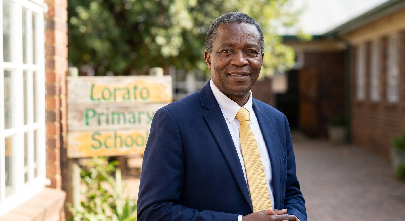 Mr. RAMATLHAPE Arthur Tau, Principal of Lorato Primary School